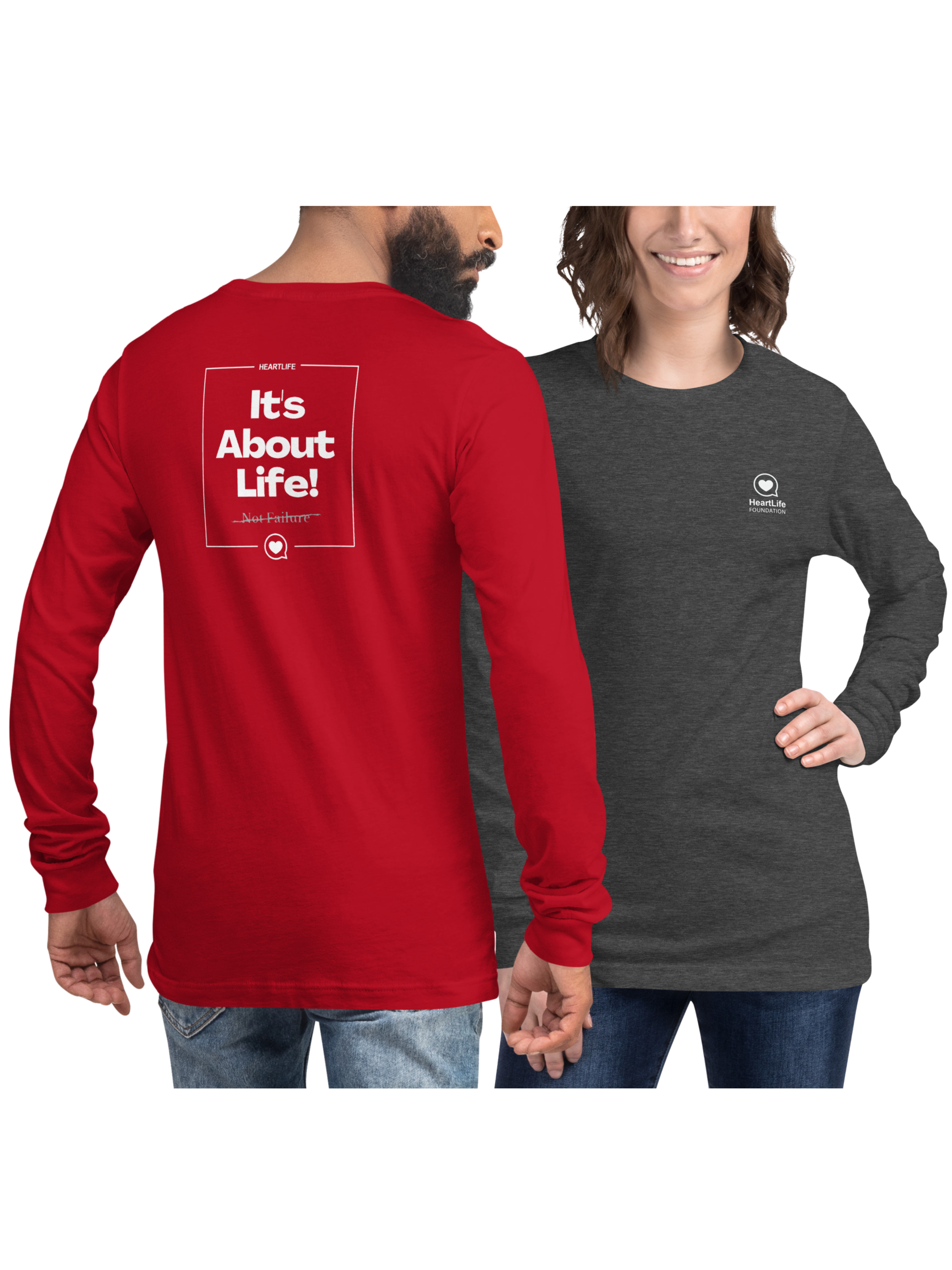 "It's About Life!" Unisex Long Sleeve Tee