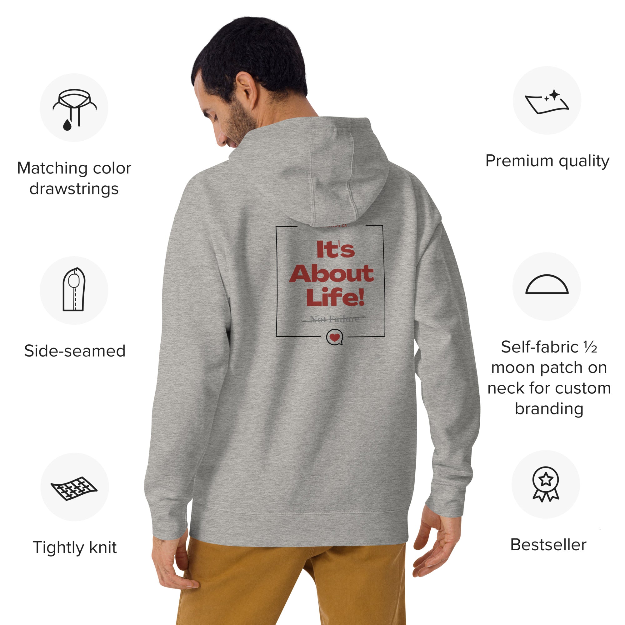 "It's About Life!" Unisex Hoodie